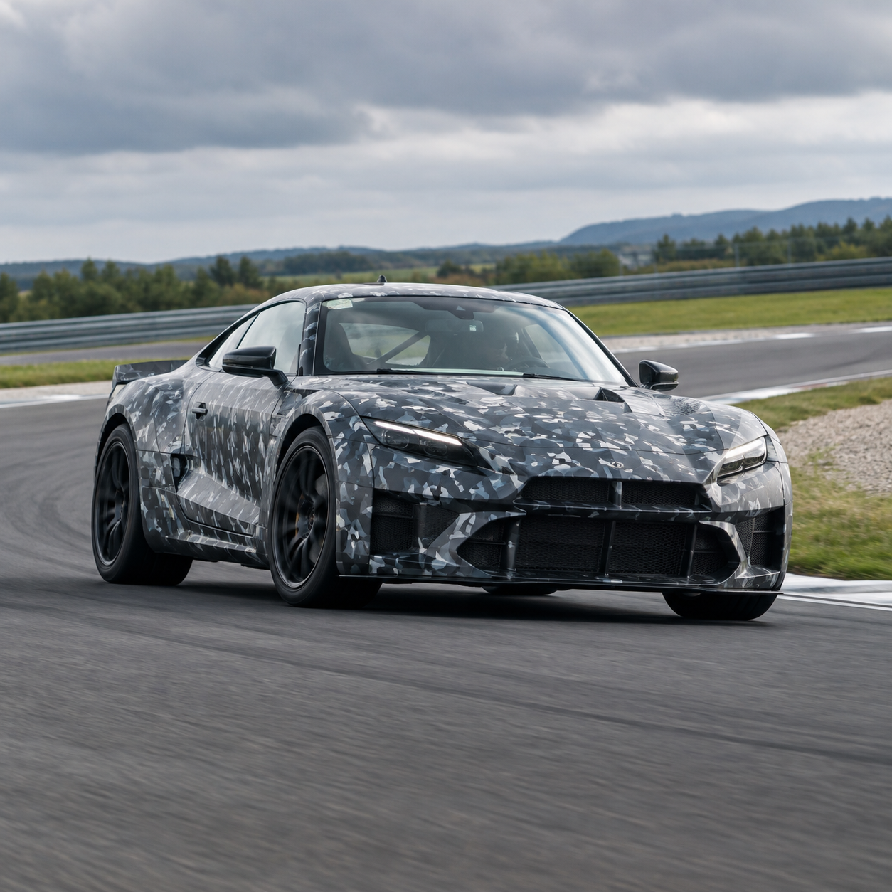 Alpine A110 sur circuit track day